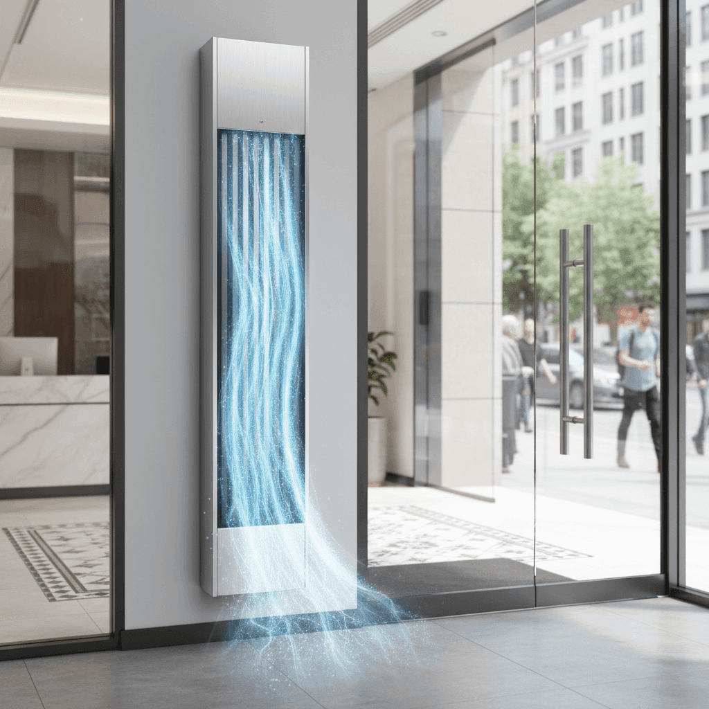 Vertical Dust Control Curtains